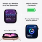 Apple Watch Series 11 [GPS + Cellular 42mm] Smartwatch with Rose Gold Case and Light Blush Sport Band - S/M. Sleep Score, Fitness Tracker, Health Monitoring, Always-On Display, Water-Resistant - Image 6