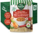 Baby Gourmet Vegetable Beef Bolognese, 16 × 128 mL Pouches | 7 Months+ | Organic Protein Meal | No Added Sugar or Salt | Canadian Brand - Image 2