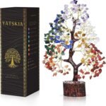 Chakra Tree of Life - Crystal Tree for Positive Energy - Seven Chakra Tree - 7 Chakra Tree, Money Tree, Feng Shui Decor, Chakra Stones, Crystals and Healing Stones, Premium Meditation Accessories - Image 2