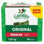 Greenies Dental Treats Adult Dog, 170 G | Vitamin E immune support, calcium for bones, oral care daily, vet-recommended, natural ingredients, no artificial flavours - Image 2