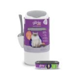 Litter Genie Style Cat Litter Disposal Pail with 14 ft Standard Refill | Odour-locking pail, holds up to 14 days of cat litter, and includes a Standard Refill lasting up to 2 months for 1 cat. - Image 2