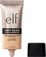 e.l.f. Soft Glam Foundation, 21 Light Neutral | Medium Coverage, Long-Lasting & Buildable Foundation For A Smooth, Satin Finish, Vegan & Cruelty-Free - Image 2