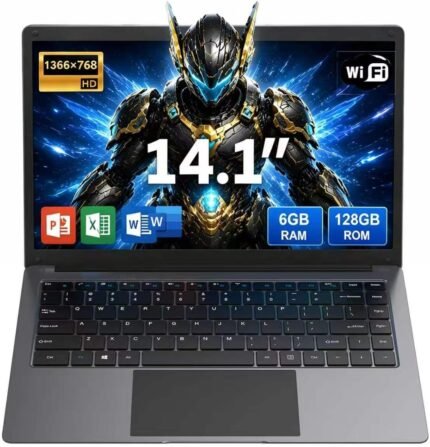 14.1 inch Laptop, Celeron N (up to 2.4GHz), 6GB DDR4+128GB SSD, Win10