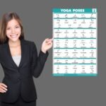 Palace Learning 4 Pack - yoga Poses Poster Volume 1, 2 & 3 + yoga Positions with Blocks - Beginner Position Exercise Charts - English and Sanskrit Names - Image 3