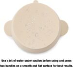 PandaEar 3 Pack Silicone Baby Bowls with Suction| Stay Put Suction Bowls for Babies Kids Toddlers Infants| Large Cup Base| Food Grade Soft Safe BPA-Free (Brown/Blue/Green) - Image 7