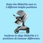 Graco Modes Nest Travel System, 3-in-1 Baby Stroller and Car Seat Combo with SnugRide SnugLock 35 Elite Infant Car Seat, Rear-Facing from 1.8-16 kg (4-35 lb), Nico - Image 4