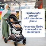 Graco Modes Nest Travel System, 3-in-1 Baby Stroller and Car Seat Combo with SnugRide SnugLock 35 Elite Infant Car Seat, Rear-Facing from 1.8-16 kg (4-35 lb), Nico - Image 5