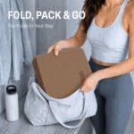 Foldable Yoga Mat 75"x31"x0.24" Portable Exercise Mat - Image 5