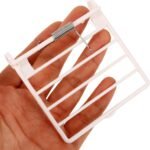 4PCS Birdcage Door Pet Replacement - Durable Plastic White Pigeon Cage Doors with Self-Closing Springs for Bird Aviaries & Pet Cages - Image 4