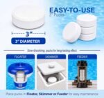 AquaShield 3” Stabilized Chlorine Pool Pucks (6KG) – Professional Grade – Long-Lasting, Slow-Dissolving Tablets – UV Protected 100% Trichloro - Image 6