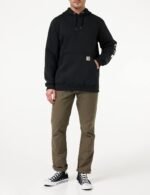 Carhartt Men's Loose Fit Midweight Logo Sleeve Graphic Sweatshirt - Image 3