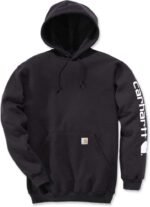 Carhartt Men's Loose Fit Midweight Logo Sleeve Graphic Sweatshirt - Image 4
