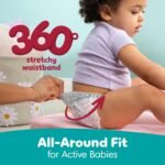 Pampers Diapers - Cruisers 360° - Size 4, up to 100% Leakproof Fit, Designed for Active Babies, Pull On Diaper, EZ Off Tabs Designed for Easy Changes, 1 Pack (Count of 108) - Image 6