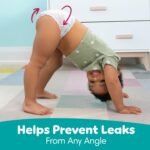 Pampers Diapers - Cruisers 360° - Size 4, up to 100% Leakproof Fit, Designed for Active Babies, Pull On Diaper, EZ Off Tabs Designed for Easy Changes, 1 Pack (Count of 108) - Image 8