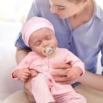 JIZHI Lifelike Reborn Baby Dolls - 18 inch Soft Body Realistic Newborn Baby Dolls American Sleeping Girl Dolls with Clothes and Toy Accessories Gift for Kids Age 3+ - Image 5