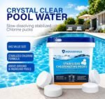 AquaShield 3” Stabilized Chlorine Pool Pucks (6KG) – Professional Grade – Long-Lasting, Slow-Dissolving Tablets – UV Protected 100% Trichloro - Image 2