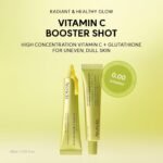Arencia Vitamin C Booster Shot Serum with Glutathione, Niacinamide and Vitamin E for Dark Spot Care, Fine Lines & Wrinkles, Glass Skin, Korean Skincare 30ml - Image 2
