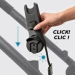 Baby Jogger Maxi-Cosi & Cybex Car Seat Adapters for City Select and City Select LUX Strollers, Black - Image 2