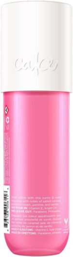 Cake Beauty Hair & Body Mist, The Finishing Touch - Infused with Vitamin E & Argan Oil - Pistachio & Salted Caramel Scent - For All Skin & Hair Types - 6.8 Fl Oz / 200 mL - Image 2