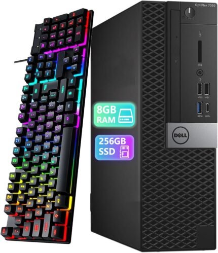 Dell Optiplex 7050 SFF Desktop Computer PC (Renewed)