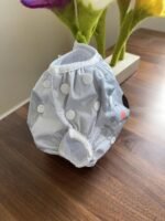 KaWaii Baby Reusable Swim Cloth Diaper Adjustable Swim Pants for Boys & Girls, Size Infants and Toddlers, One Size (Apple Cheek) - Image 2