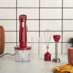 Russell Hobbs 3-in-1 Hand Blender, Red, 600 ml Bowl, Desire Red - Image 2