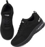ziitop Running Shoes for Women Walking Shoes Athletic Air Cushion Tennis Shoes Ladies Non Slip Lightweight Fashion Sneakers Breathable Mesh Sport Shoes Girls Workout Casual Gym Jogging Shoes