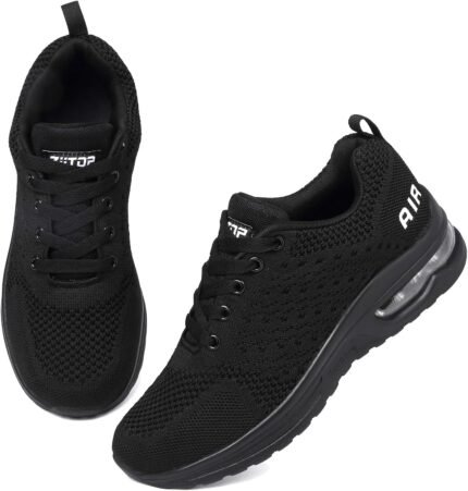 ziitop Running Shoes for Women Walking Shoes Athletic Air Cushion Tennis Shoes Ladies Non Slip Lightweight Fashion Sneakers Breathable Mesh Sport Shoes Girls Workout Casual Gym Jogging Shoes