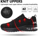 ziitop Running Shoes for Women Walking Shoes Athletic Air Cushion Tennis Shoes Ladies Non Slip Lightweight Fashion Sneakers Breathable Mesh Sport Shoes Girls Workout Casual Gym Jogging Shoes - Image 2